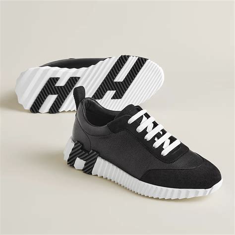 hermes bouncing sneaker black white|hermes bouncing sneakers women's.